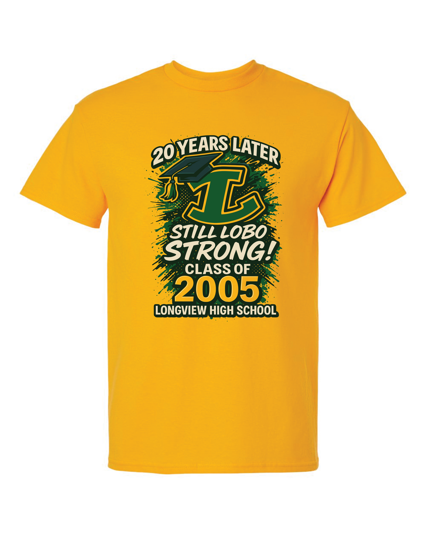 Longview Class of 2005 20th Reunion Shirt