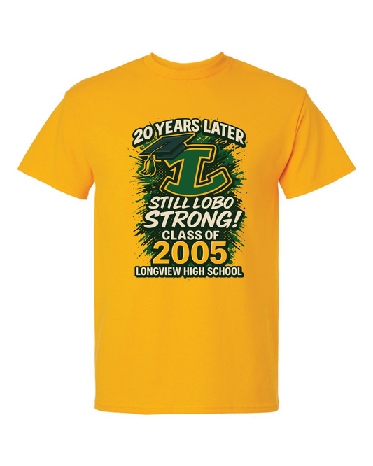 Longview Class of 2005 20th Reunion Shirt
